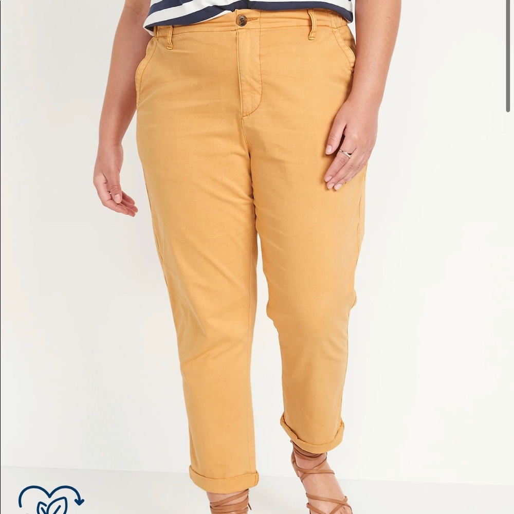 Old Navy High Waisted OG Chino, Sunflower